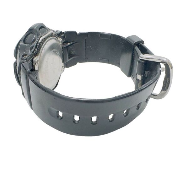 Casio Women's Wristwatch Baby G Round Digital Buckle 12-Hour Dial Black - Picture 2 of 7